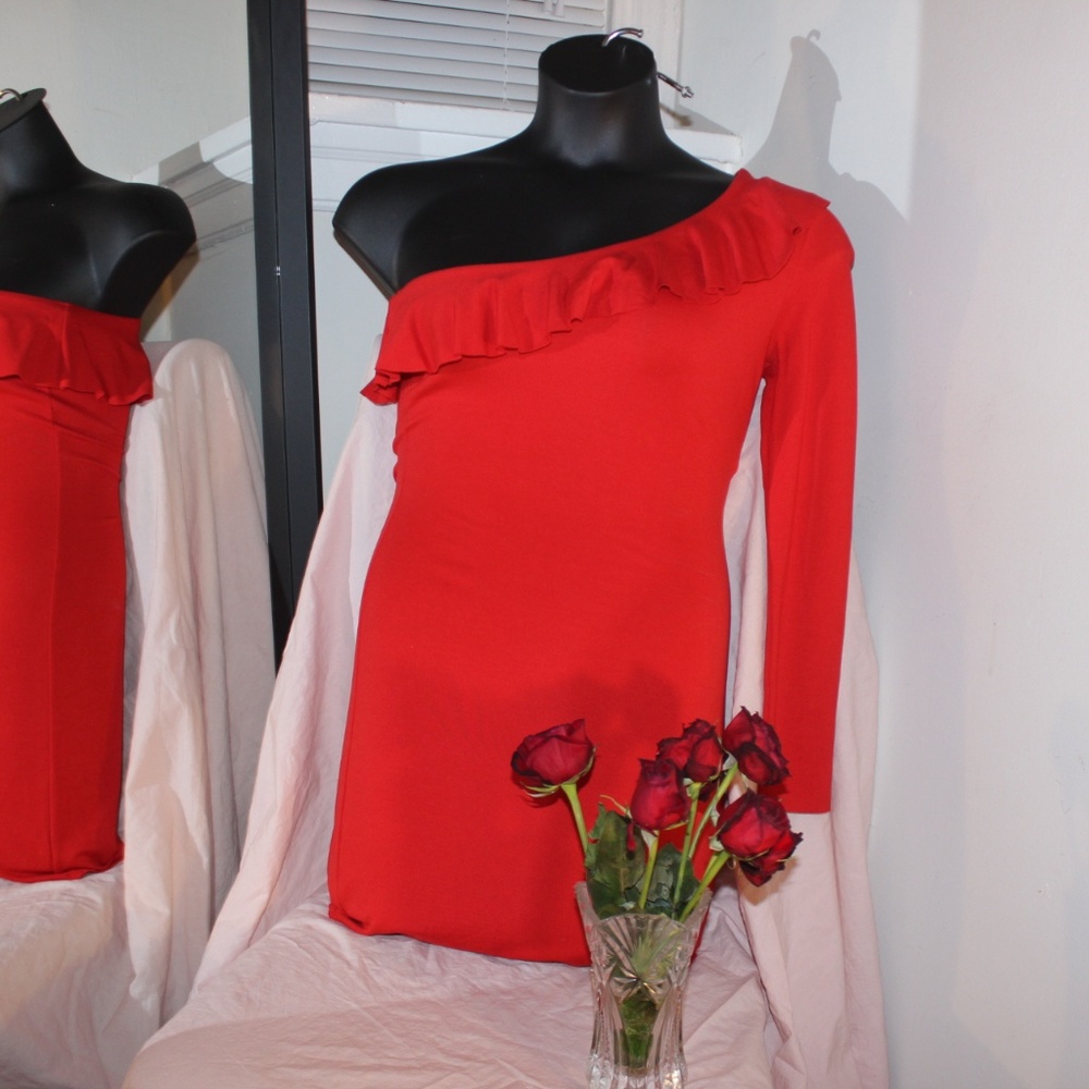 Red Mini dress